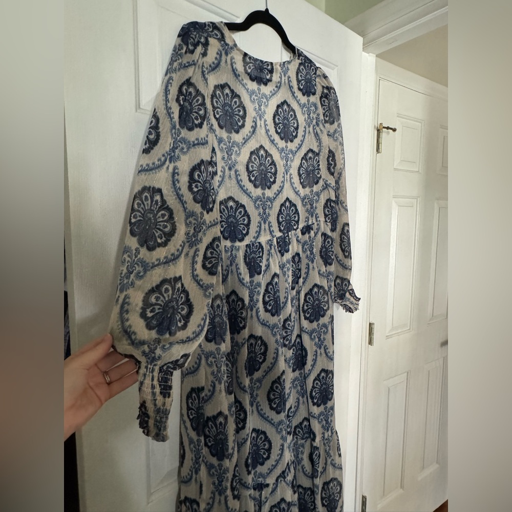 NWOT Zara Printed Long Sleeve Dress - Picture 10 of 10